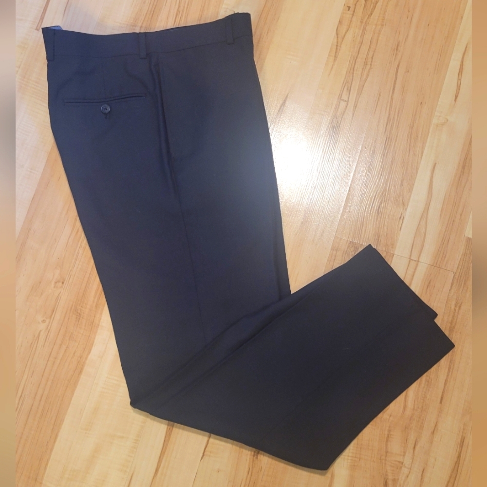 Mens Black Dress Pants - 34x32